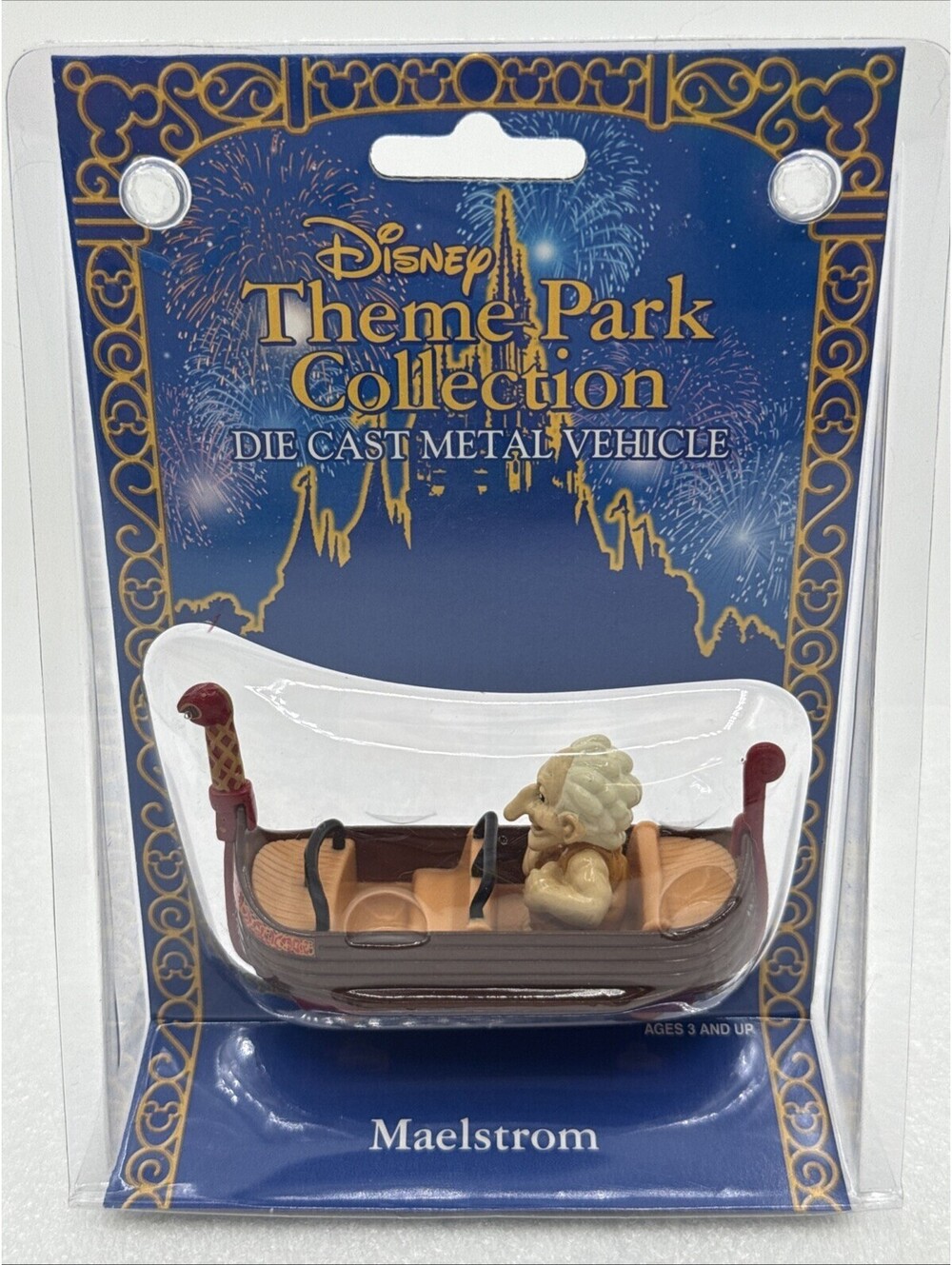 Disney Theme Park Collection Maelstrom Die Cast Metal Vehicle Epcot Norway Troll